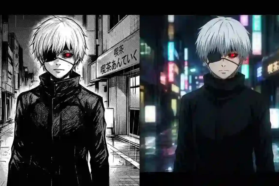 tokyo ghoul manga vs anime differences